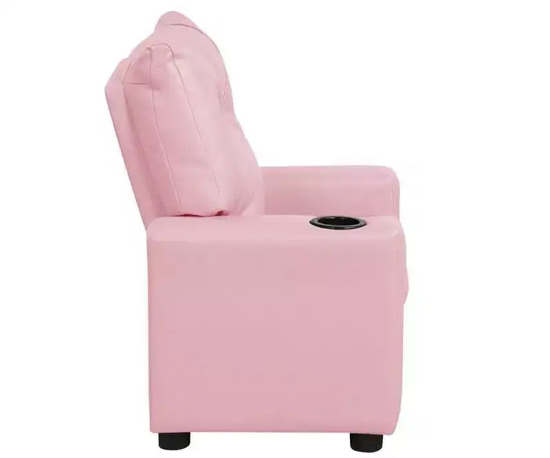 Poltrona reclinabile per bambini HOMLUX 23W con portabicchieri e poggiapiedi