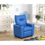 Poltrona reclinabile per bambini HOMLUX 23W con portabicchieri e poggiapiedi