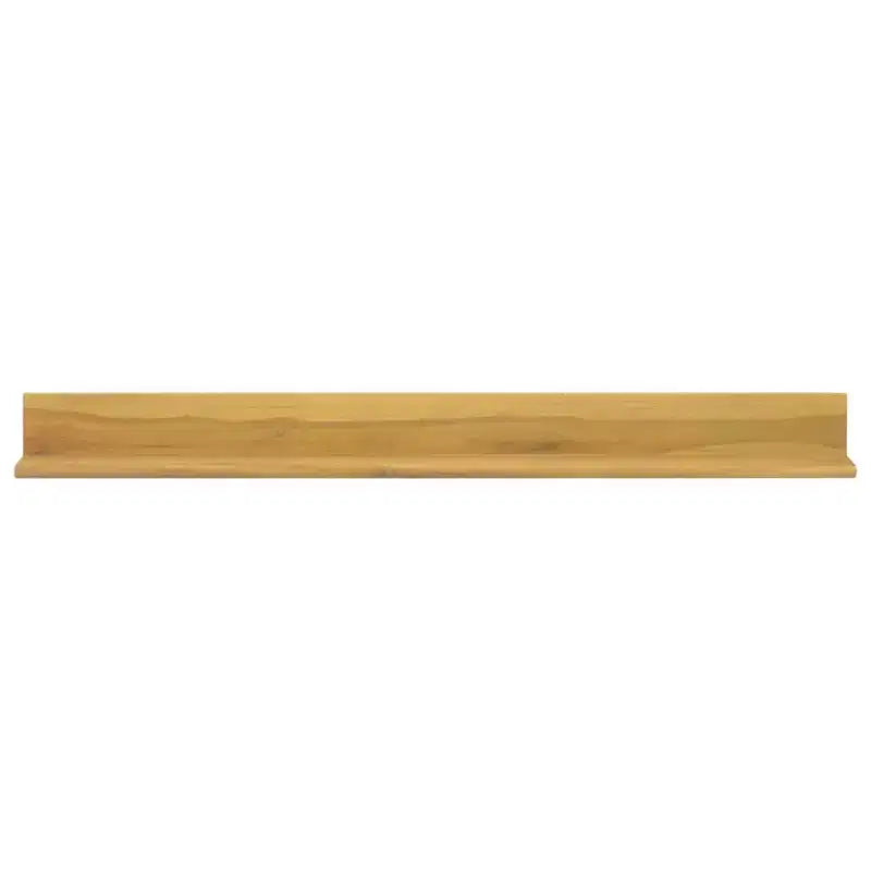 Mensola a muro in teak naturale Legno massiccio di teak con finitura naturale