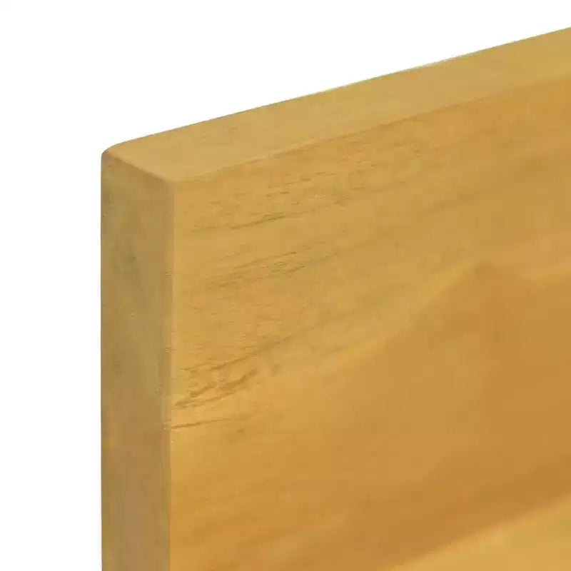 Mensola a muro in teak naturale Legno massiccio di teak con finitura naturale