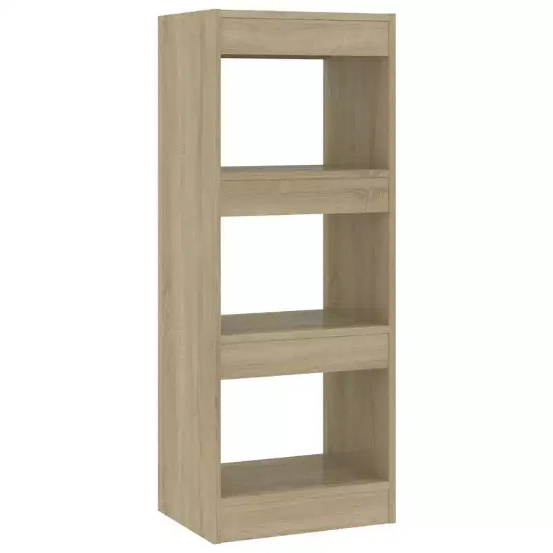 vidaXL Book Cabinet Sonoma Oak Engineered Wood Medium Book Cabinet