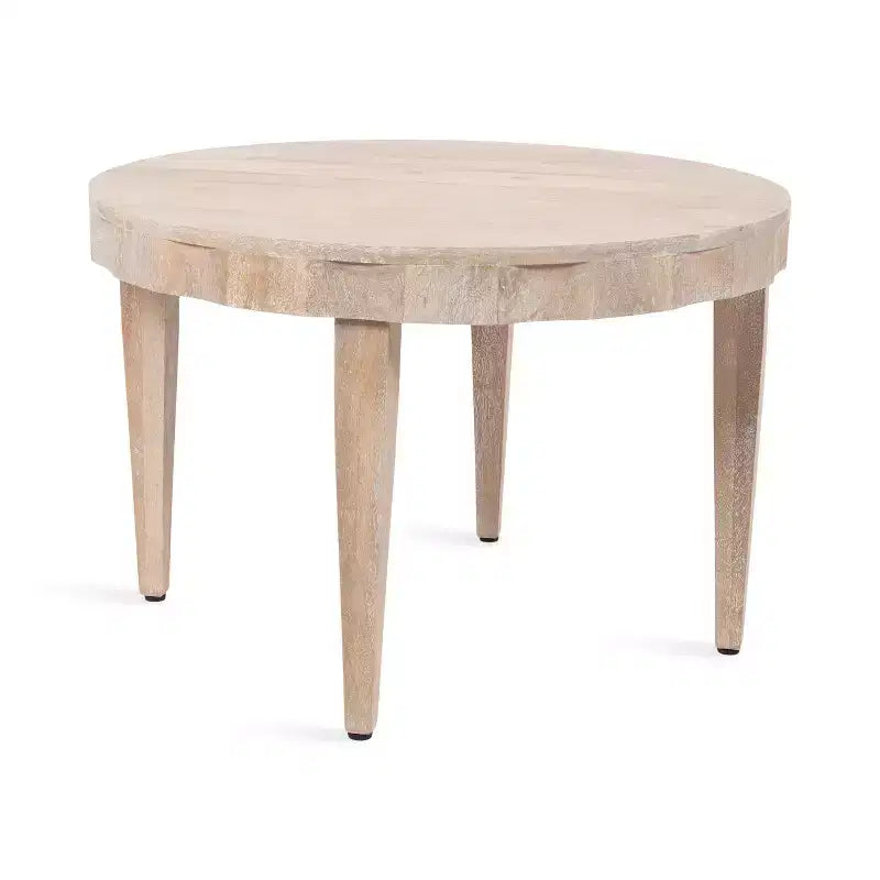 Kate and Laurel Fairhaven Wood Coffee Table, Natural, 28x28x18