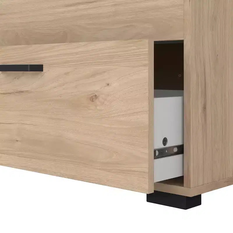 Tvilum, Cassettiera doppia a 6 cassetti Sofia, Jackson Hickory