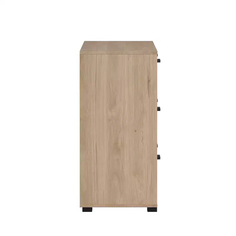 Tvilum, Cassettiera doppia a 6 cassetti Sofia, Jackson Hickory